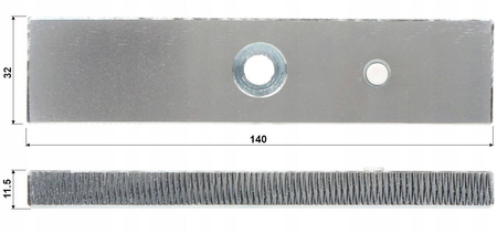 Kompl. zwora PBM180 180kg + kątownik 180kg