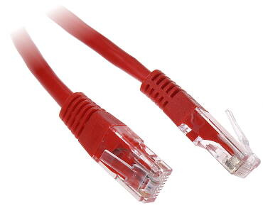 PATCHCORD RJ45/6/1.5-RED 1.5 m