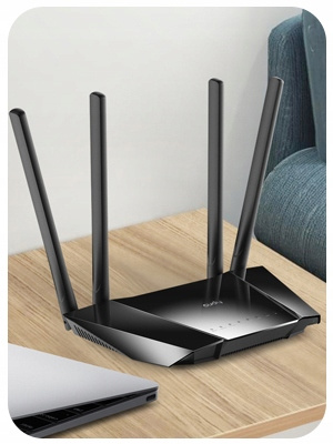 Router Cudy LT400 802.11n LTE 4G KARTA SIM (Wi-Fi 4)