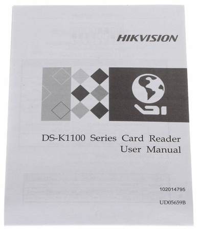 Czytnik kart Mifare HIKVISION DS-K1104MK z klaw.