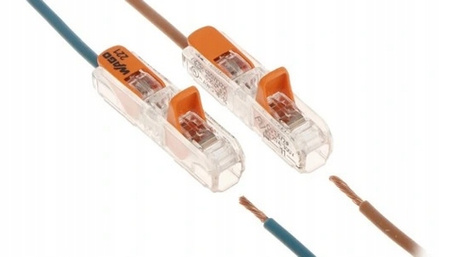 WAGO szybkozłączka przelotowa 221-2411 2x0,2-4mm2 1szt