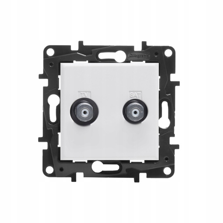 LEGRAND Niloe BIAŁE Gniazdo antenowe TV-SAT końcowe 863183