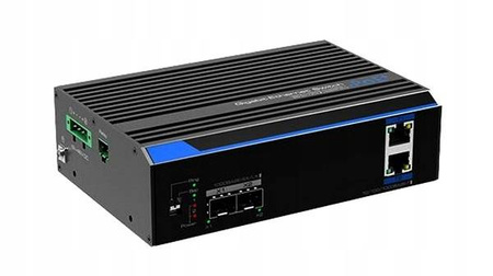 Przemysłowy 8 portowy switch UTP7208GE-POE UTEPO