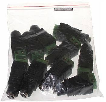 DC 10szt. Gniazdo zasilania 5.5/2.1mm (że)