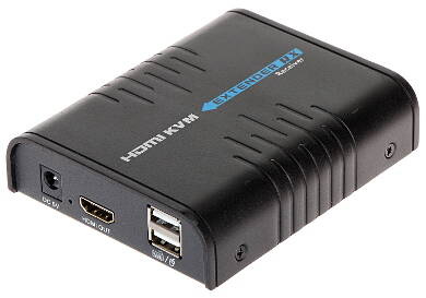 HDMI ODBIORNIK EXTENDERERA HDMI+USB-EX-100/RX