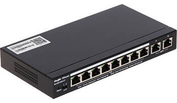 SWITCH POE 8-PORTOWY REYEE RG-ES210GC-LP