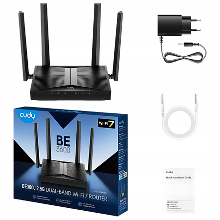 Router WIFI 7 Cudy WR3600H Mesh, VPN