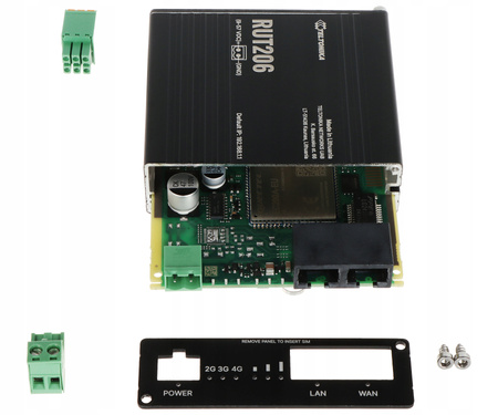 ROUTER 4G LTE RUT206 2.4 GHz 300 Mb/s Teltonika