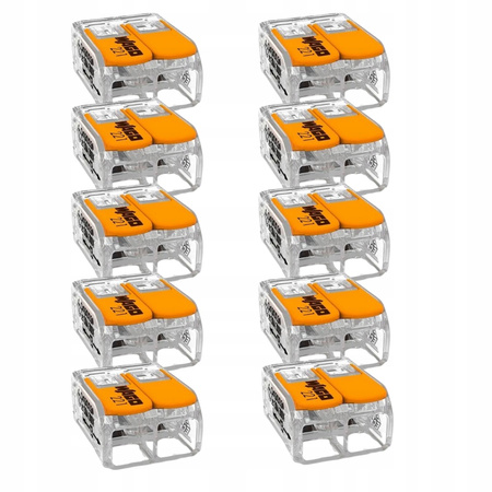 WAGO SZYBKOZŁĄCZKA 2x0,5-6mm2 221-612 1 SZT