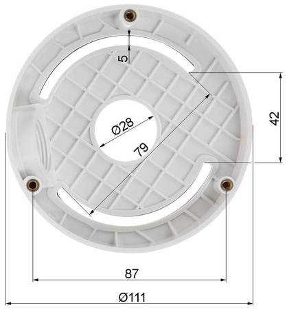 Uchwyt ścienny HIKVISION DS-1259ZJ