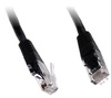 Patchcord UTP kat.6 0.5m CZARNY