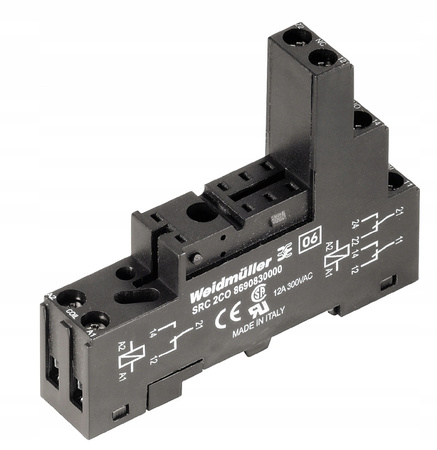 Gniazdo, podstawa przekaźnika Weidmuller SRC-I 2CO