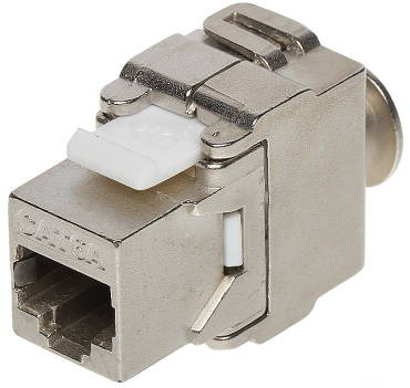 RJ45 Złącze Keystone ekranowany FX-RJ-45-6A-01