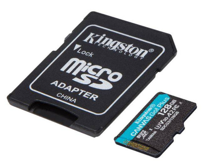 Karta microSDXC 128GB KINGSTON Canvas Go! Plus