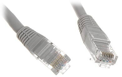 PATCHCORD RJ45/6/5.0-GREY 5.0 m