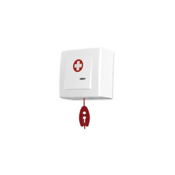 Przycisk alarm+linka z kasowaniem Gorke SPR-PK1C/AAK/BAT
