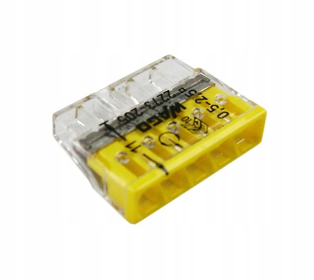 Szybkozłączka Wago 2273-205 drut 5x2,5mm 100szt