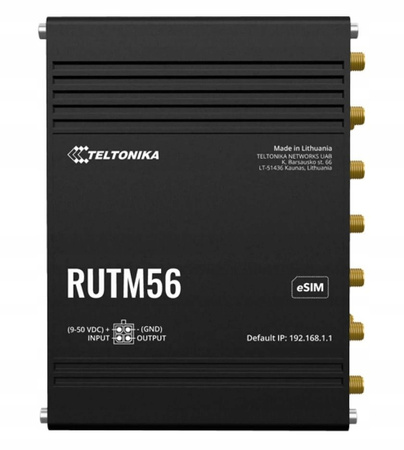 TELTONIKA RUTM56 - przemysłowy router LTE 5G