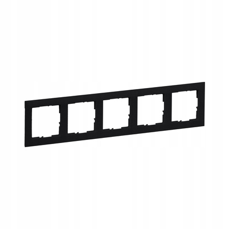 LEGRAND Suno CZARNA Ramka pięciokrotna 721525