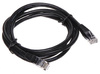 Patchcord UTP kat.6  1.5m CZARNY