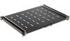 Rack 19 Półka 1U L350 wysuwana CZARNA