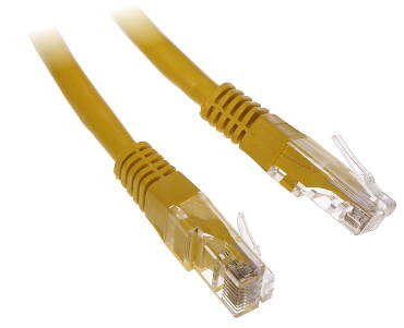 PATCHCORD RJ45/6/1.5-YELLOW 1.5 m