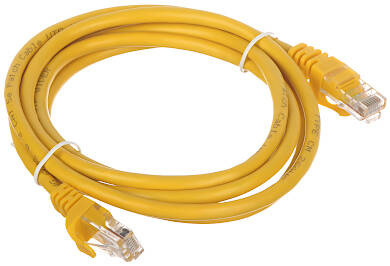 PATCHCORD RJ45/1.8-YELLOW 1.8 m