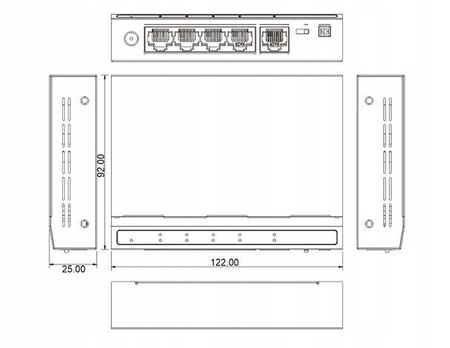 Switch 5 UTEPO SG5-M