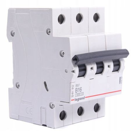 Wyłącznik nadprądowy Legrand 400 V IP20 16 A