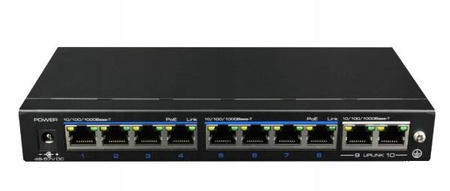 Switch 8+2 port UTEPO UTP3-GSW0802-TP120