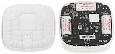 Bezpprzewodowy sygnalizator wewnęrzny optyczno-akustyczny DS-PS1-I-WE Red