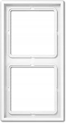 JUNG LS982WW Ramka podwójna BIAŁY POŁYSK LS 990