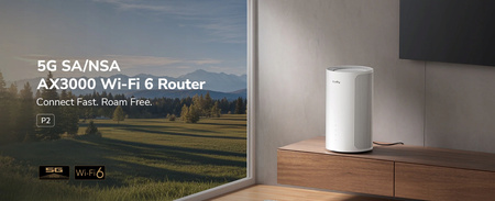 Router 5G/LTE Cudy P2 5G SA/NSA Wi-Fi 6 AX3000