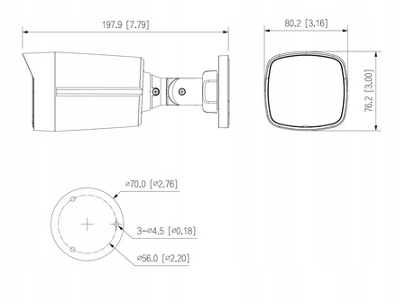 Kamera tubowa (bullet) IP Dahua IPC-HFW1439TL1-A-IL 4 Mpx