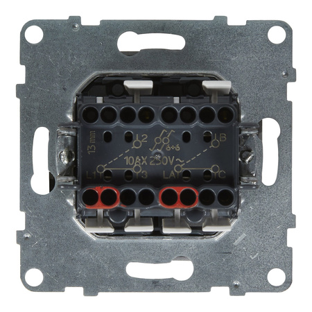 LEGRAND Suno BIAŁY Łącznik schodowy podwójny 721108