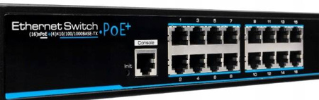 Switch 16+4SFP UTEPO UTP3-GSW1604S-MTP250