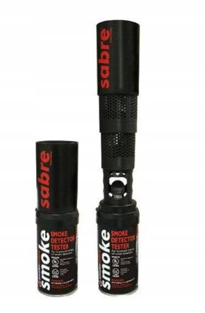 SABRE TESTER 150ml Aerozol testowy czujek DYMU z wysuwanym aplikatorem