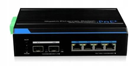Przemysłowy 4-portowy switch UTEPO UTP7304GE-POE