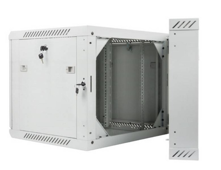 Rack 19 Szafa wisząca 9U 600x600x501 SZARA