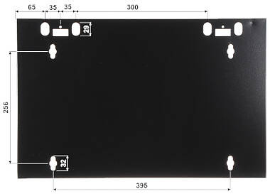Rack 19 Szafa Rack wisząca 6U/450