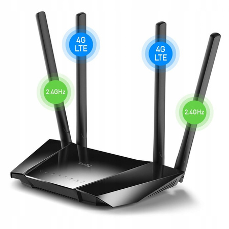 Router Cudy LT400 802.11n LTE 4G KARTA SIM (Wi-Fi 4)