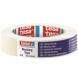 Taśma malarska TESA 50m x 25mm  BIAŁA 04325-00001-02