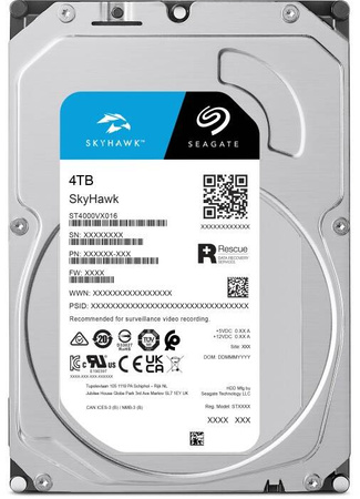Dysk Twardy  4TB SEAGATE SkyHawk ST4000VX016
