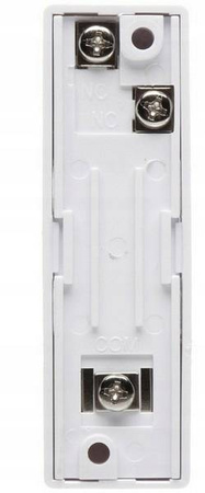 KD Przycisk napadowy Biały Plastik NO NC