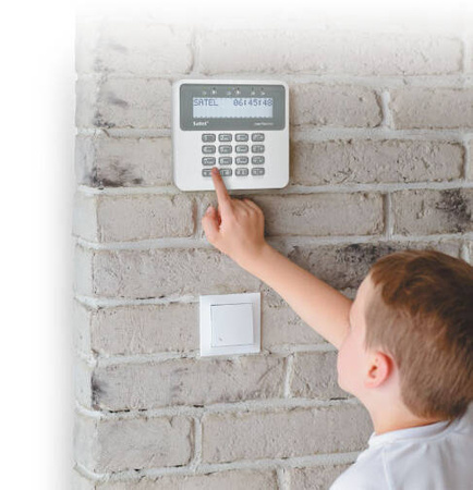 Bezp. Manipulator LCD SATEL PRF-LCD-WRL