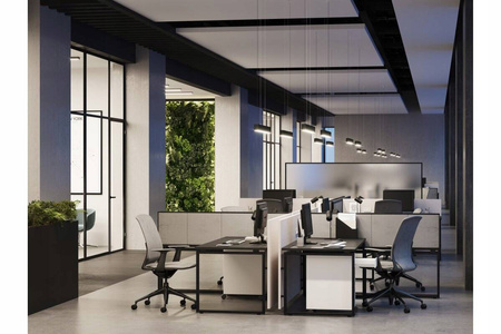 Lampa sufitowa her. LUNA LED BIS 40W 120cm biała