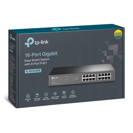 TP-LINK Switch TL-SG1016PE 8x8POE