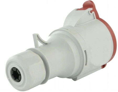 Gniazdo siłowe przenośne 32A 5P 400V IP44 Pawbol B.1042