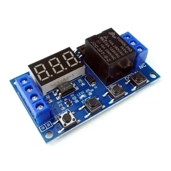 Przekaźnik czasowy 9 trybów 12V LCD