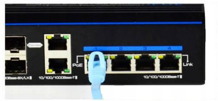 Switch przemysłowy UTEPO UTP7204GE-HPOE